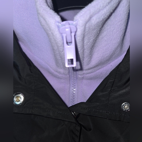 Forever 21 Colorblock Pullover, Purple Neon Pink, 80s, Medium EUC - Picture 7 of 10